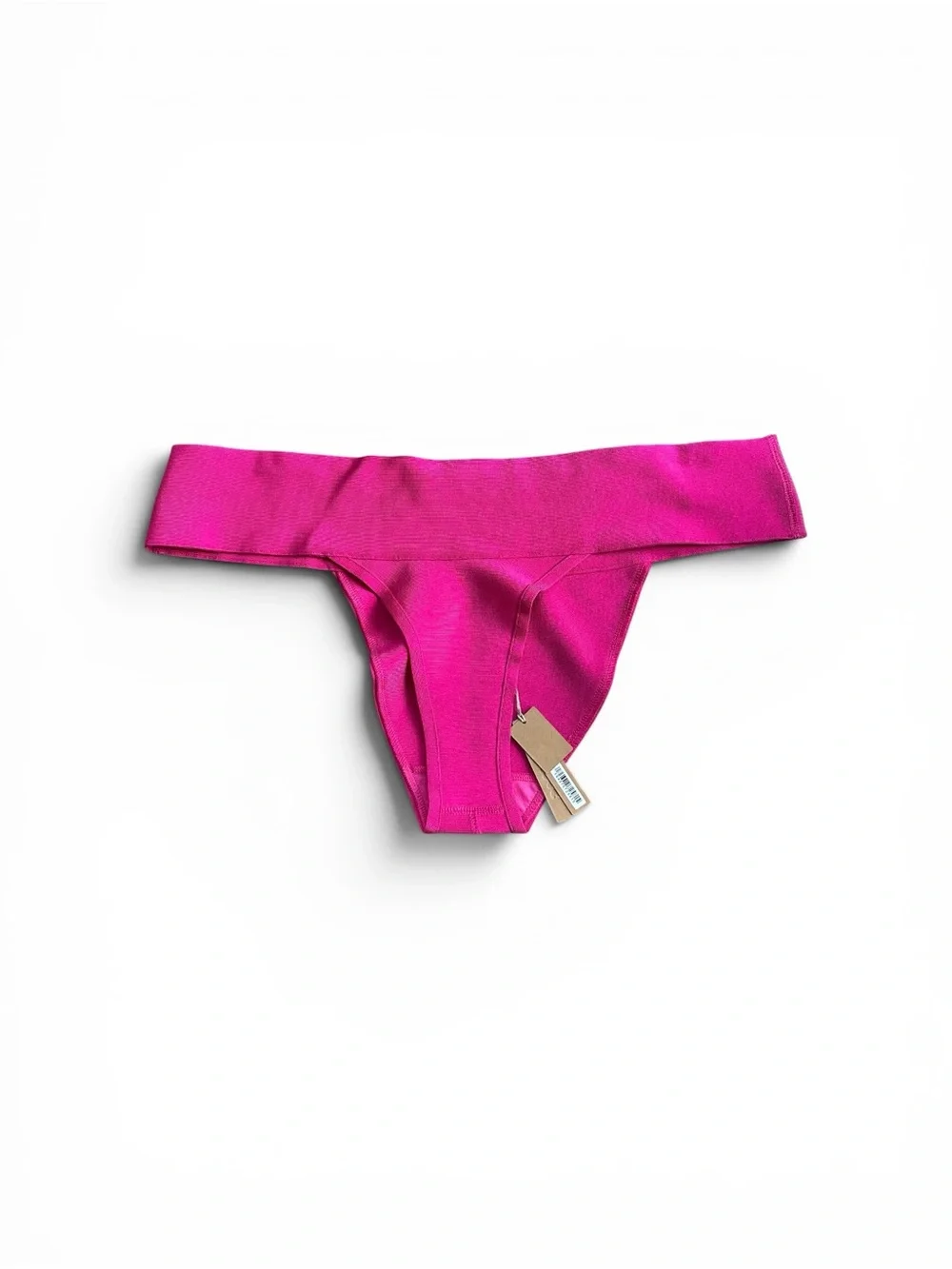 NWT Skims knit cheeky bikini bottoms hot pink